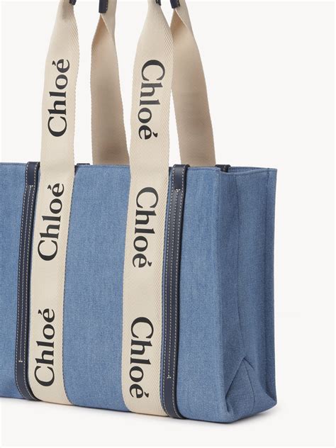 straw bag chloe|chloe denim tote.